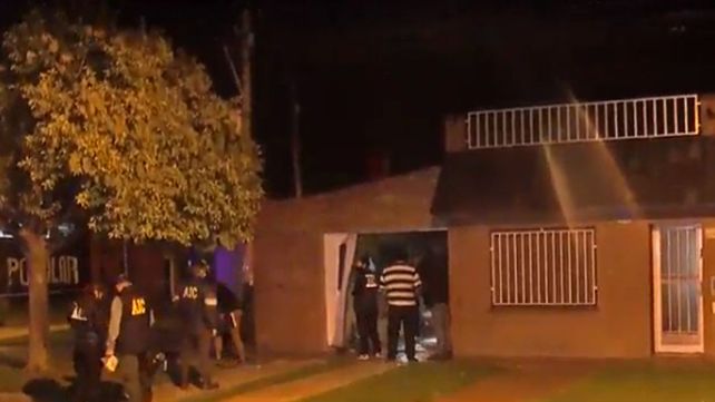 La violenta entradera se produjo en Biedma al 2500. (Foto: captura de TV)