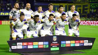 El once de Central que salió a jugar en La Bombonera ante Boca. Jorge Broun, lo mejorcito.