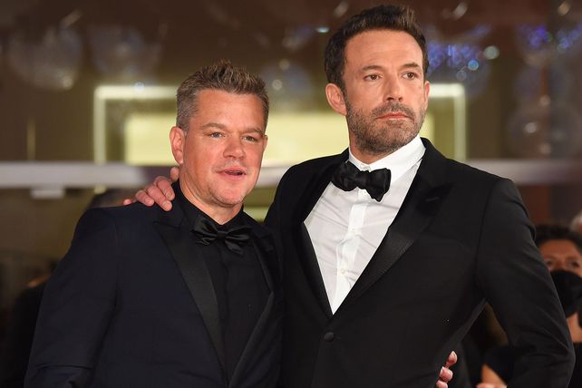 Damon y Affleck vuelven a hacer dupla en el cine. También son amigos desde la infancia.