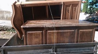El ladrón se valía de un flete para sacar elementos y muebles de casas de la costa