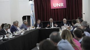 El Encuentro Multisectorial por la Paz se reunió en la sede de gobierno de la Universidad Nacional de Rosario