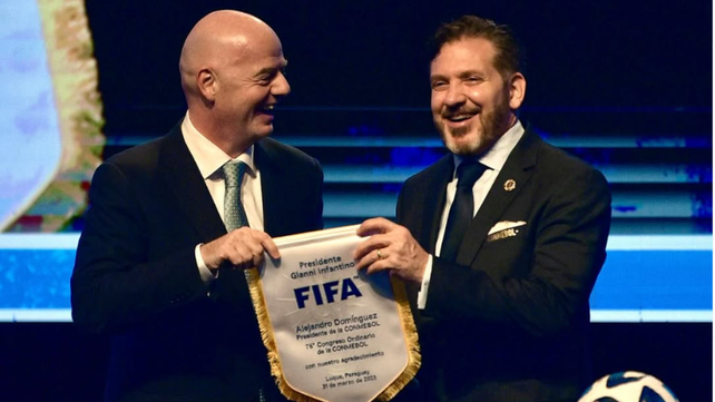 El presidente de la Conmebol