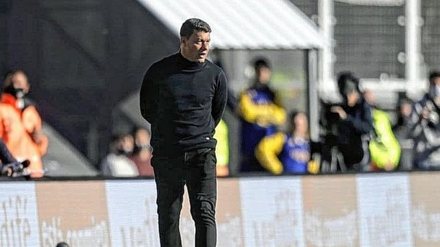 Sebastián Battaglia fue campeón con Boca de la Copa Argentina 2021.
