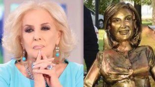 La conductora de la televisión, Mirtha Legrand, fue homenajeada en Santa Fe recientemente con una estatua. Y contó qué sintió al verla