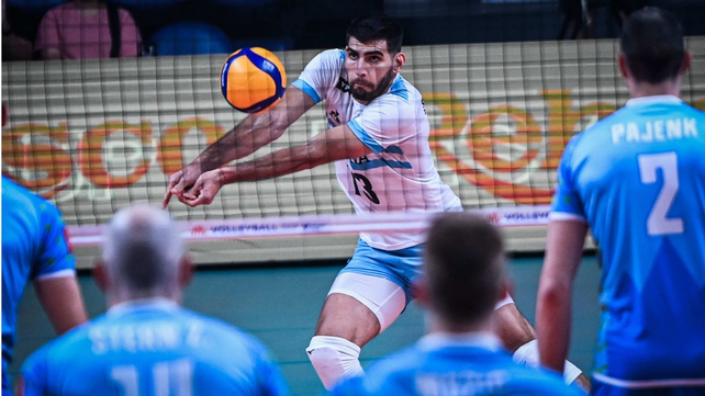 Argentina no pudo con Eslovenia en la Liga de Naciones en Filipinas