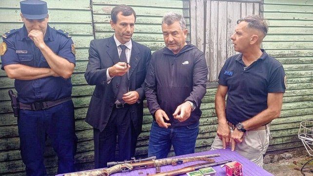 Las autoridades de la justicia local y provincial asistieron a los operativos llevados a cabo durante las últimas horas.