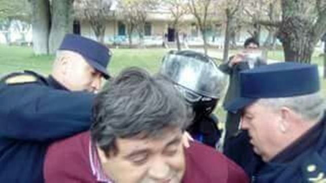 Así detuvieron al secretario adjunto de UPCN en en hospital de Diamante