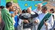Sacerdote. Battello participó en agosto pasado de los festejos por el 45º aniversario de la escuela de Educación Integral Melvin Jones de Paraná.