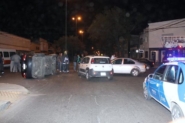 Triple choque en Domingo Silva y Aristóbulo del Valle