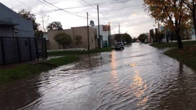 La intensa lluvia provoca anegamientos en gran parte de Entre Ríos