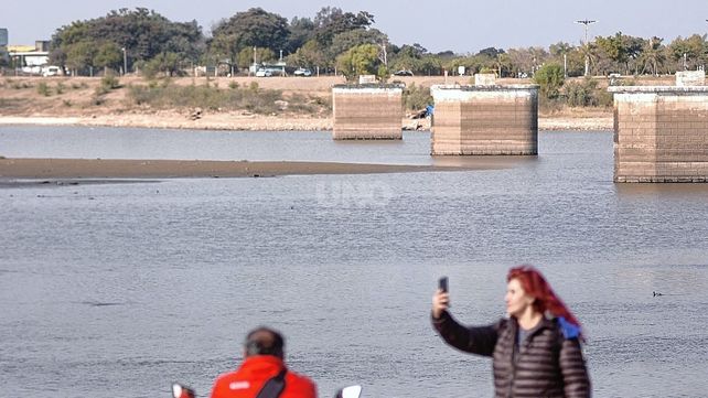 La bajante actual del rió Paraná es la más importante en el país en los últimos 77 años.