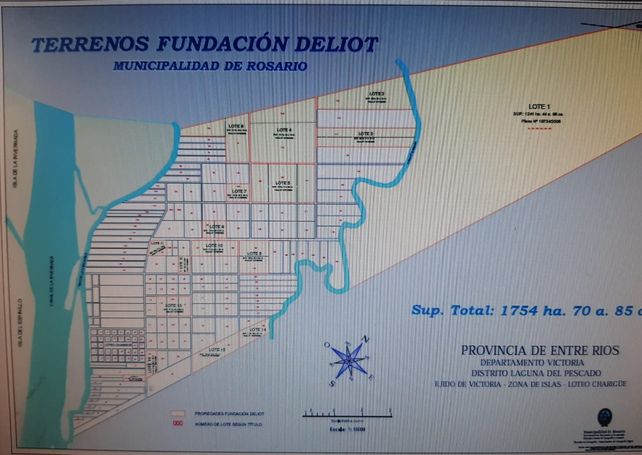 Rosario cedió tierras en islas en forma temporaria para los Faros de Conservación