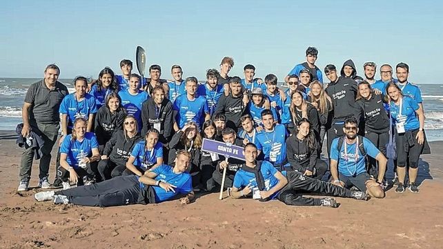 &nbsp;La delegación de Santa Fe comienza su participación en los Juegos Nacionales Evita de Playa.