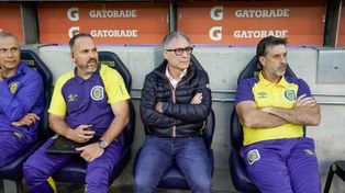 Ariel Holan, frente al cuarto desafío del año de Rosario Central, ahora ante Atlético Tucumán.