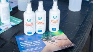 El repelente elaborado por el Laboratorio Industrial Farmacéutico (LIF) en Santa Fe