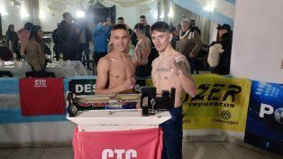 Los pugilistas dieron correctamente la categoría Súper Gallo y están listos para subirse al ring en General Ramírez.