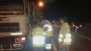 Detectaron a un camionero con 0,80 grs. de alcohol en un control en San Justo