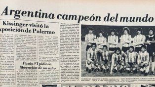 La historia también juega: inauguran una muestra dedicada a los Mundiales de fútbol