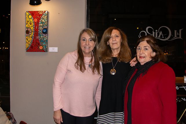 Marina Biondi, Silvia Arce y Delia López Samora