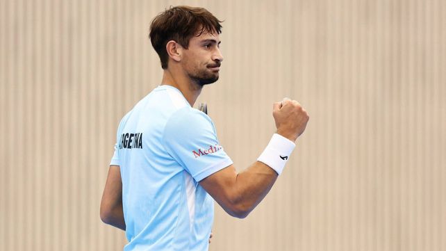 Mariano Navone tendrá una durísima prueba en Indian Wells ante el estadounidense Ben Shelton.