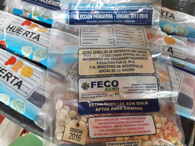 En el barrio René Favaloro entregan semillas para armar una huerta en casa