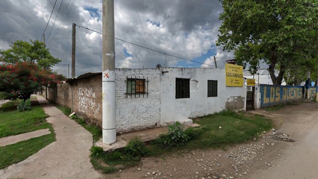 El Club Los Amigos de barrio Las Flores. Vecinos del lugar denunciaron que escucharon disparos tras un presunto intento de robo