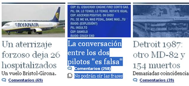 Tragedia a&eacute;rea: dicen que la conversaci&oacute;n de pilotos difundida en Argentina es falsa