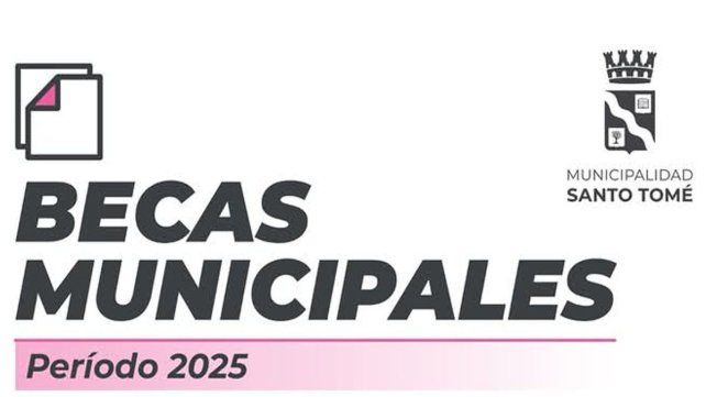 becas municipales Santo Tomé