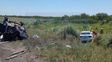 Tremendo choque frontal en una ruta, con dos muertos y tres heridos