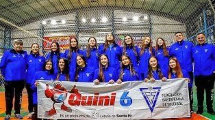 El representativo femenino de Santa Fe que jugará el Torneo Nacional Sub 16 en Tucumán.