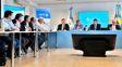 Massa acordó con la mesa de enlace analizar medidas por la sequía