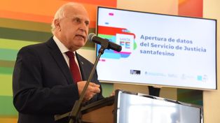 Lifschitz presentó hoy una herramienta tecnológica para acceder a la información del Poder Judicial.