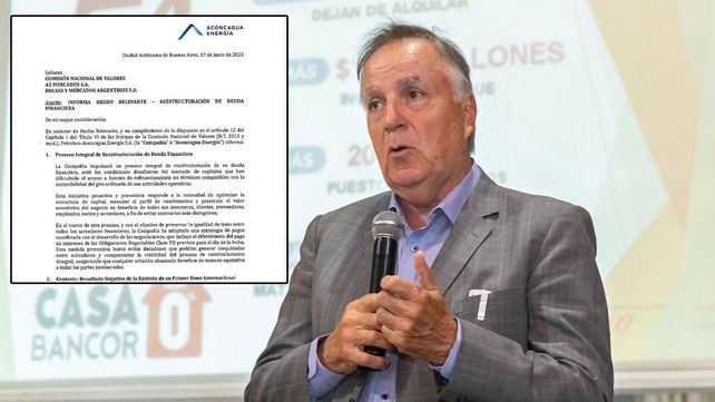 El default de Aconcagua raspa al presidente del Banco Nación