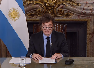 La reacción de los medios británicos tras la cadena nacional de Milei
