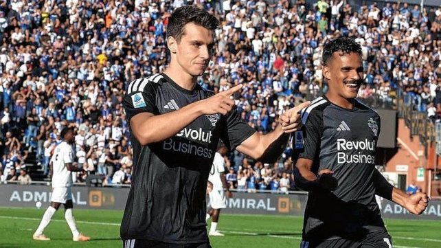 El Como de Nico Paz y Perrone derrotó a Sassuolo y se mete en la pelea del Calcio