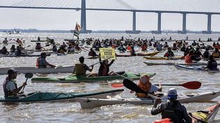 Atardecer por los humedales: jornada de lucha ambiental en tributo a la Luna llena en La Florida