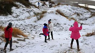Una ola polar y fuertes nevadas cubrieron amplias zonas del pa&iacute;s