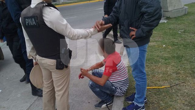 Espectacular vuelco sobre avenida Alem