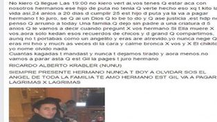 El hermano del delincuente asesinado por el médico juró venganza