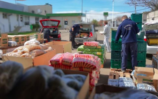 Crisis social: el BAR casi cuadruplicó en la pandemia la cantidad de alimentos entregados
