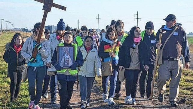 Virgen del Carmen: peregrinos caminarán rumbo a la Basílica
