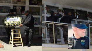 Gualeguaychú: homenajearon a un policía que fue asesinado durante un operativo