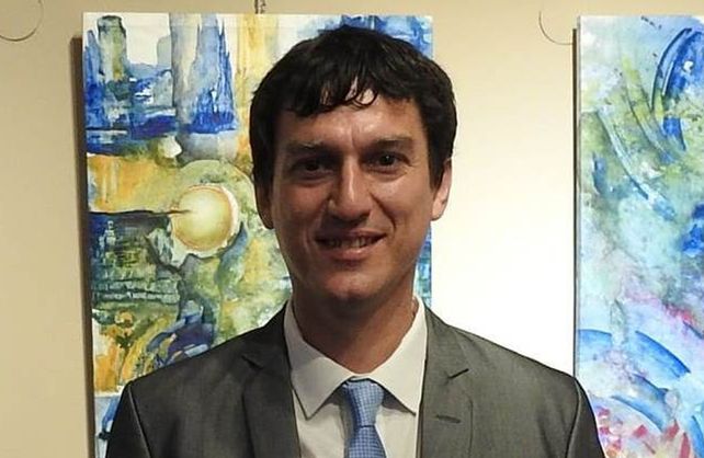 El diputado rafaelino Juan Argañaraz El diputado rafaelino Juan Argañaraz