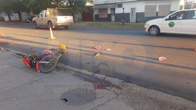 La mujer de 54 años fue trasladada al hospital San Martín