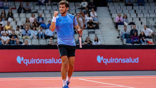 El tenista español Nikolás Sánchez Izquierdo denunció que recibió una amenaza cuando se preparaba para jugar en el Rosario Challenger