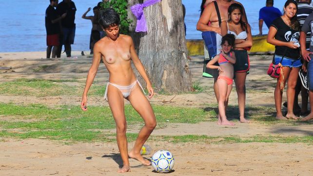Las fotos del tetazo paranaense