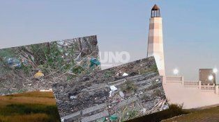 Costanera santafesina: vecinos denuncian acumulación de basura en la zona del faro