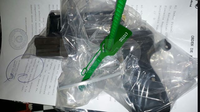 Cayó preso Babacho, violento delincuente santafesino con un arma de guerra cargada