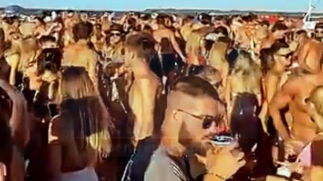 Sin tapabocas, ni gel: Igual que en Pinamar, pero en Paraná