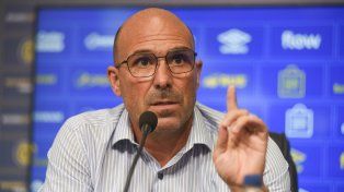 El presidente. Gonzalo Belloso trabaja a destajo para acercar a un plantel que se renovará para la Copa de la Liga.